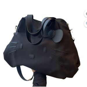 Black Hello Kitty Travel Bag